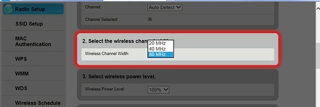 how to boost wifi- channel width