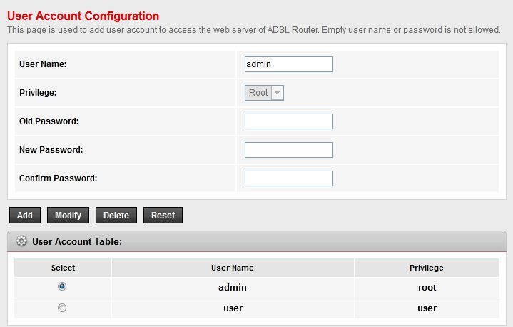 change the Wi-Fi router login credentials