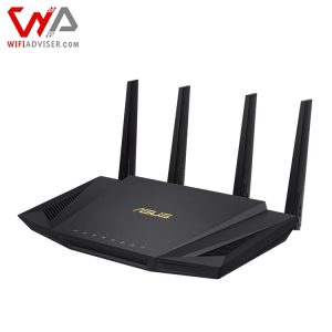 ASUS RT AX58U WiFi Router -Side View