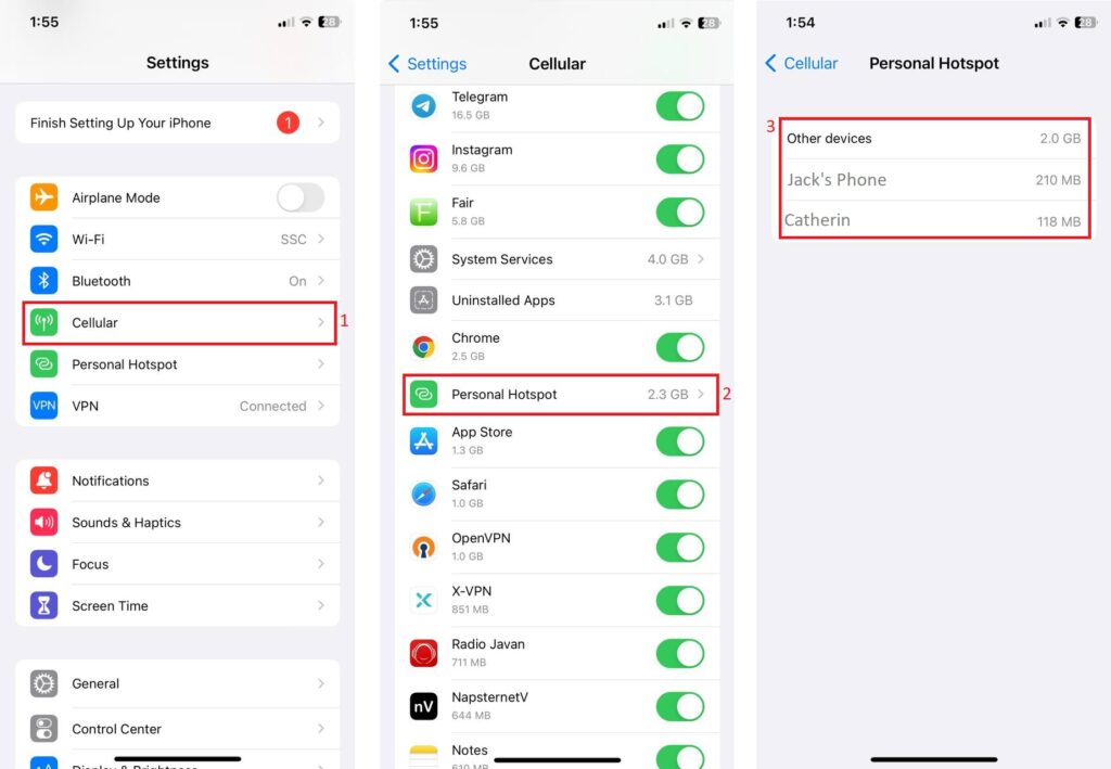 how to set up wifi hotspot-iphone-check-overall