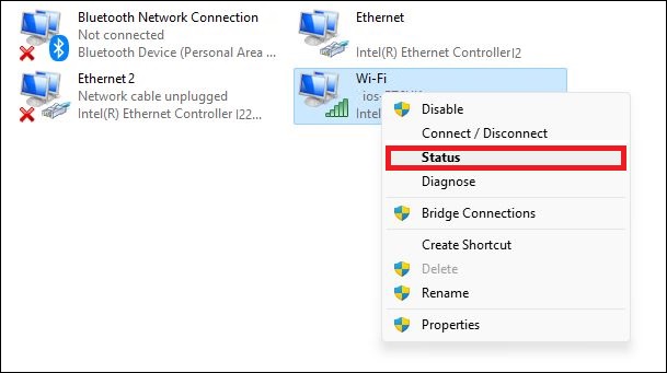 Identifying the Connected Network: Selecting the Active Wi-Fi Connection