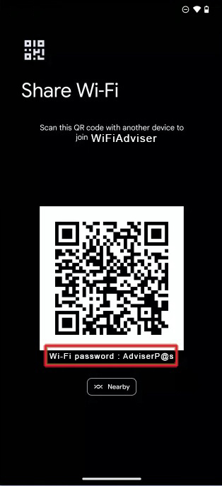 view wifi pass-android-5