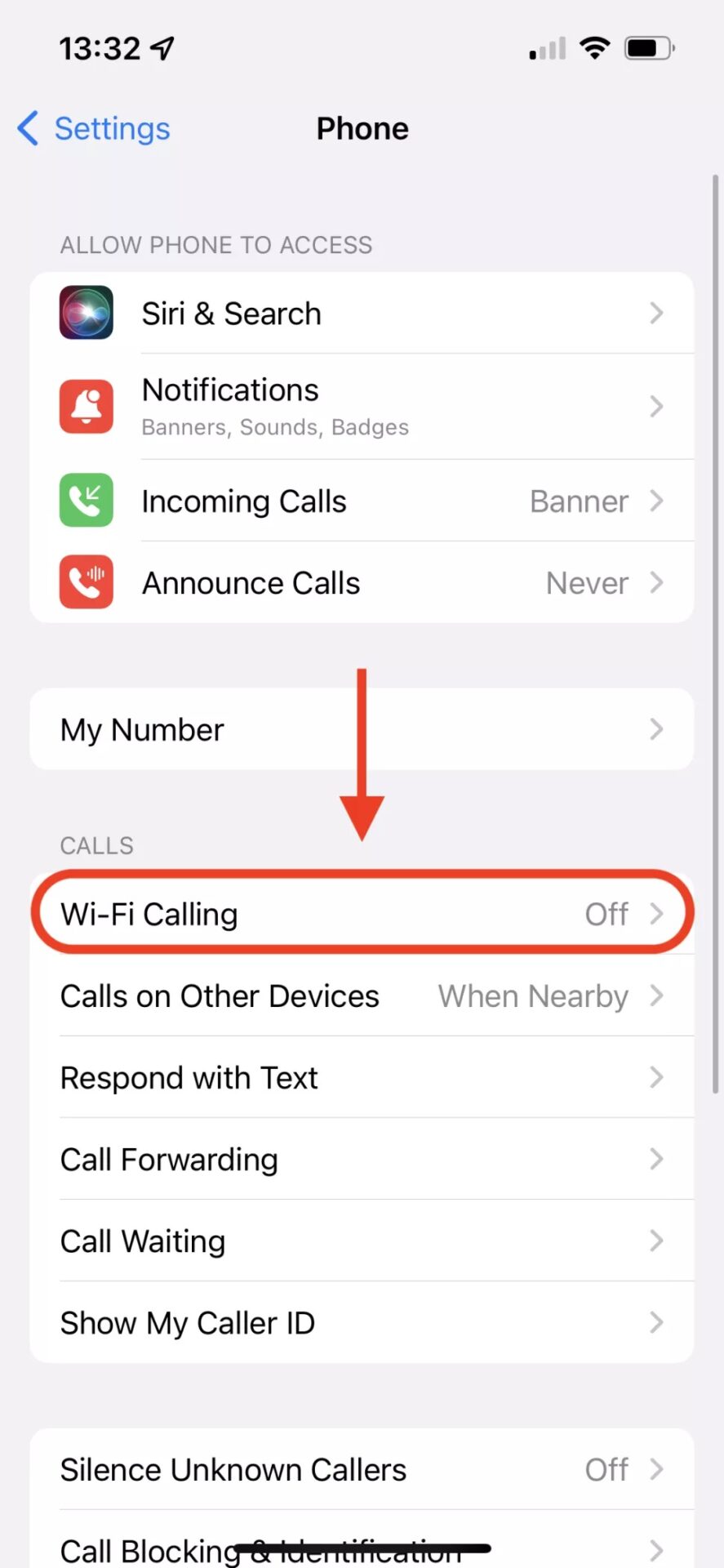 Enabling Wi-Fi Calling: Activating the Wi-Fi Calling Feature